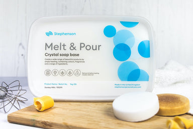 Melt & Pour Crystal Donkey Milk Soap Base